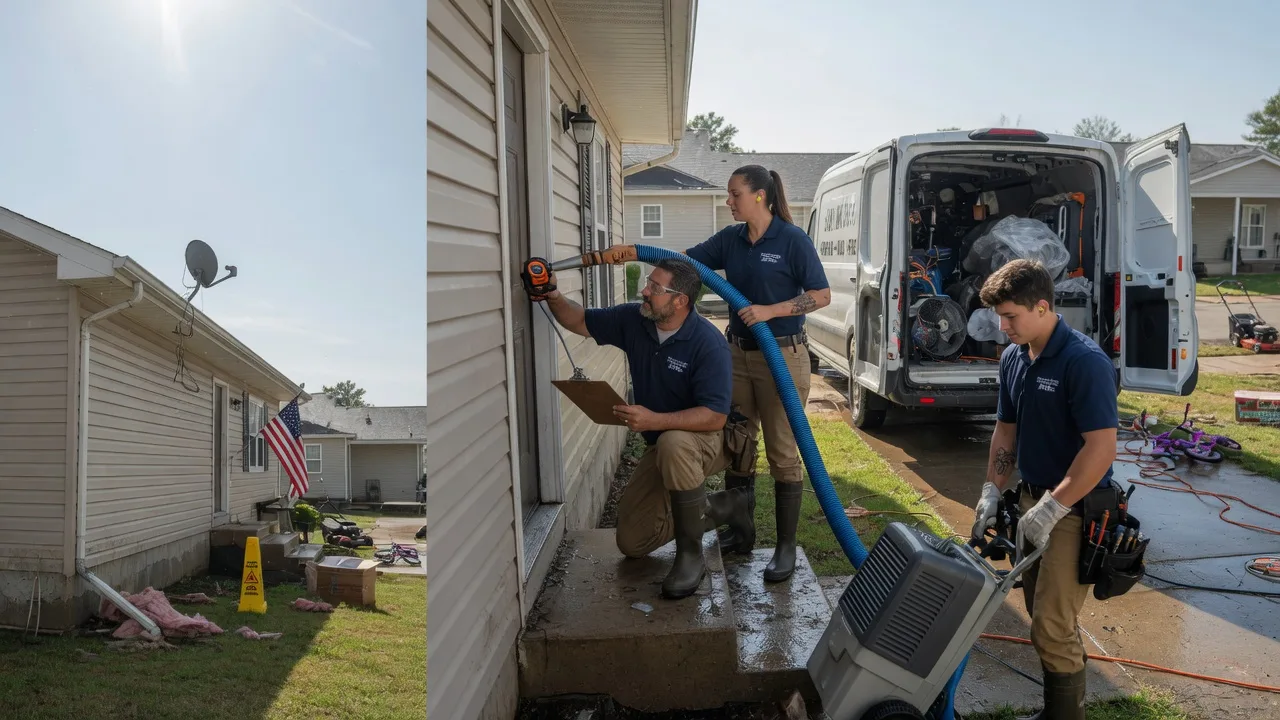 Ceiling Water Damage Restoration in Finley, CA near me